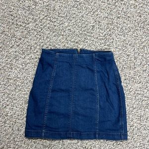 Free People Denim Skirt